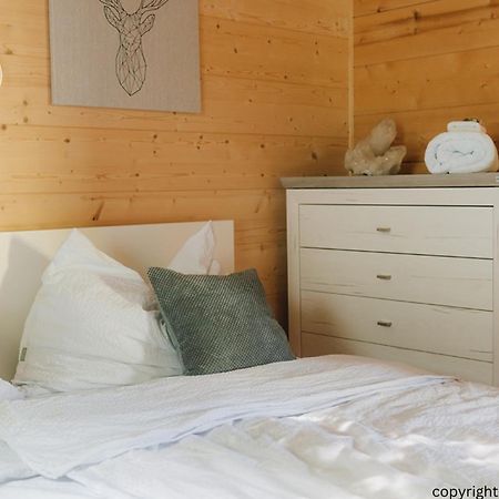 Das Paradieschen Edlitz - Stilvolles Blockhaus Mit Kamin Extérieur photo